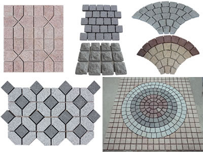 Pavers on mesh