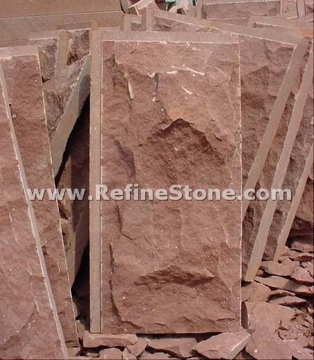 Red sandstone natural surface