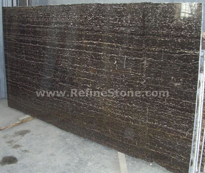 nero portopo  marble slab