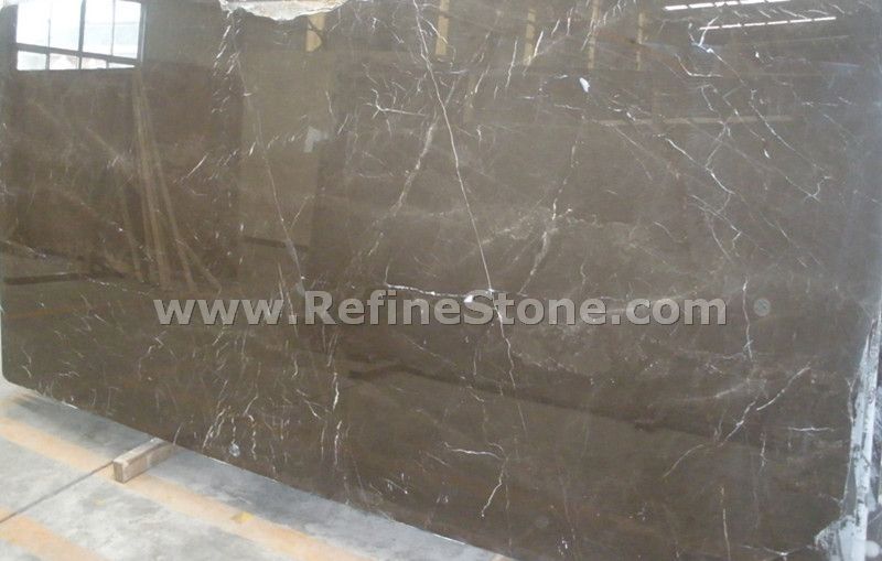 silk coffee marble slab