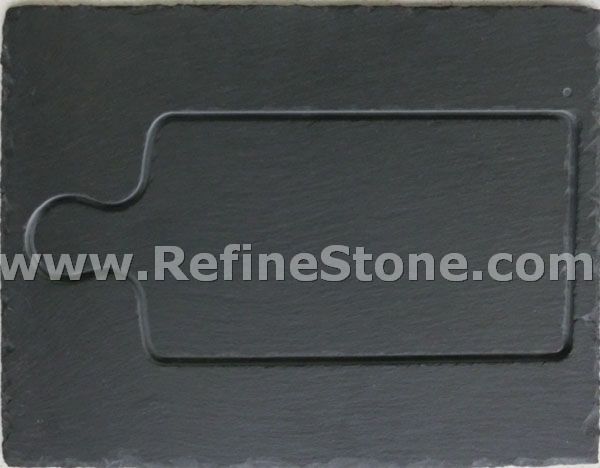 slate stone plate/ stone tableware/slate tray/slate cheese board