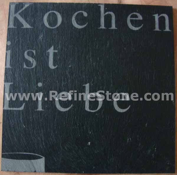 slate stone plate/ stone tableware/slate tray/slate cheese board