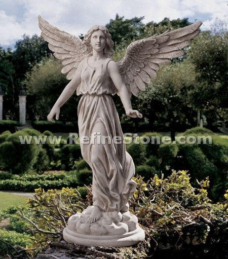 Angel marble statue