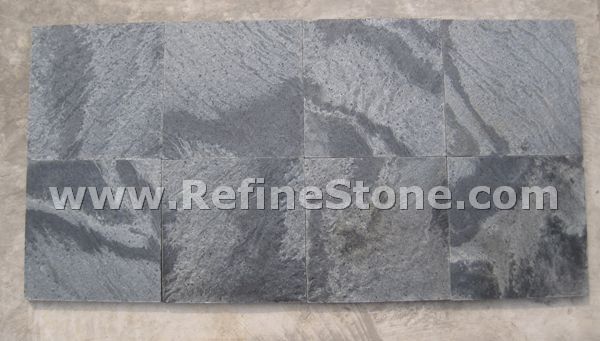 Silver Sand Slate Steel brush