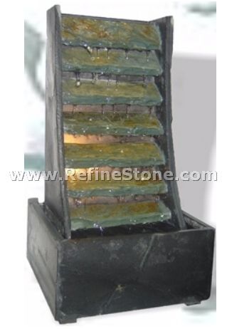 slate water fountain