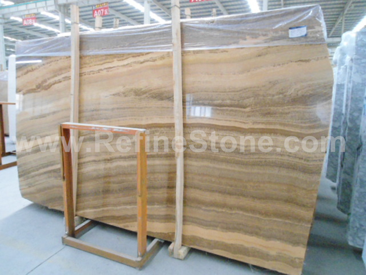 Royal wooden marble slab