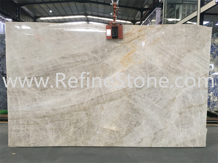 Luxury stone Jinghu Chunxiao quartz marble slab