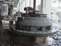 Irregular shaped machine